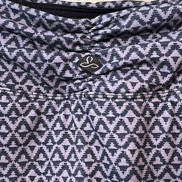 Prana Keely Skort Athletic Activewear Performance Skirt Gray Printed Size XS - Picture 9 of 11